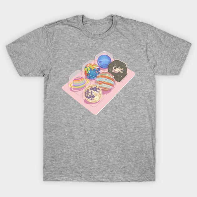 universe set pack T-Shirt by makapa